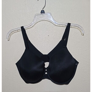Auden Black Lightly Lined‎ Full Coverage Comfort Underwire T-Shirt Bra Size 40DD